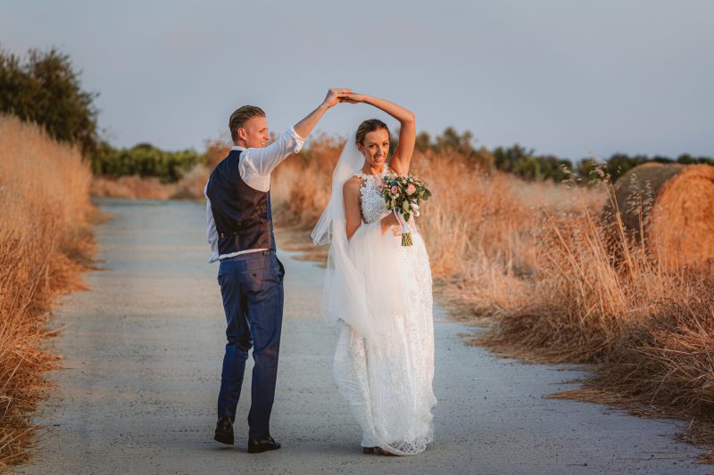 Get a sneak peek at Charlene and Ben's beautiful blush pink Liopetro wedding in Cyprus, captured by Beziique, their creative Kouklia wedding photographers.