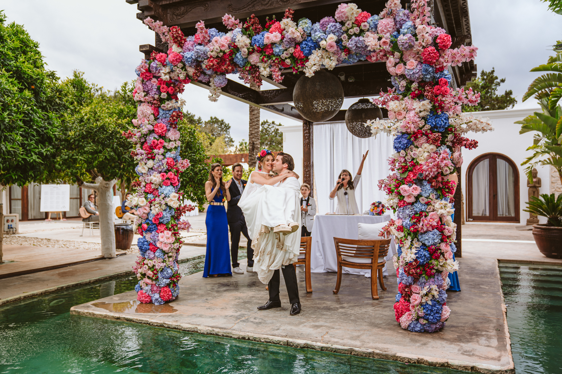 Antonia & Birger's Ultra Romantic Atzaro Ibiza Wedding 1