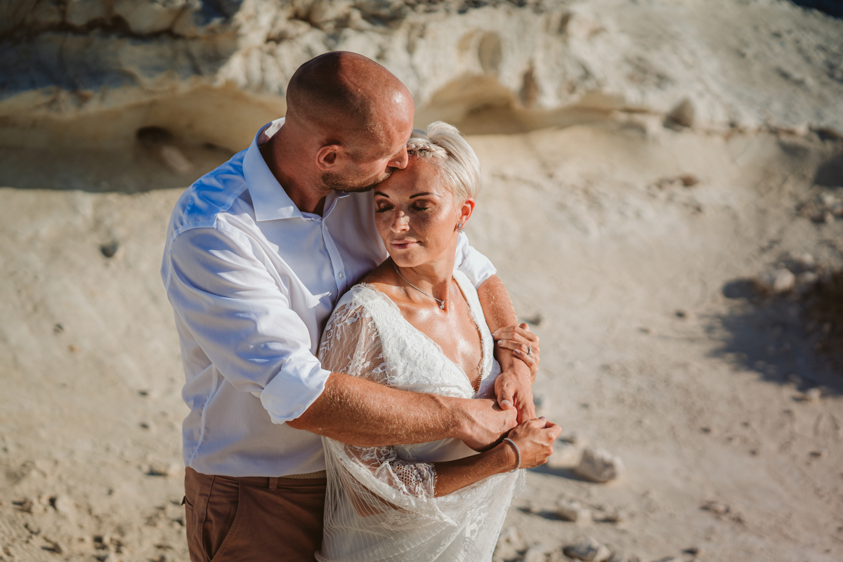 Alana & Luke’s Sensational Underwater Cyprus Sea Caves Trash the Dress Shoot 4