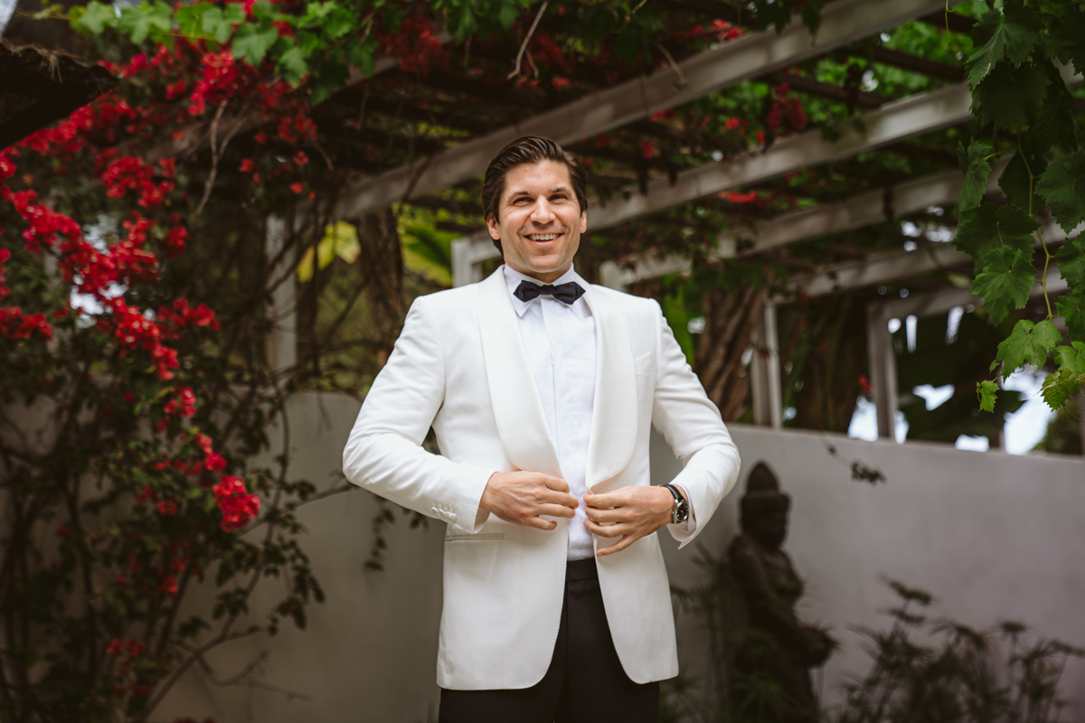 Go behind the scenes at Antonia & Birger's luxury, ultra-romantic Atzaro Ibiza wedding with a ceremony beside the water and epic party after dark.