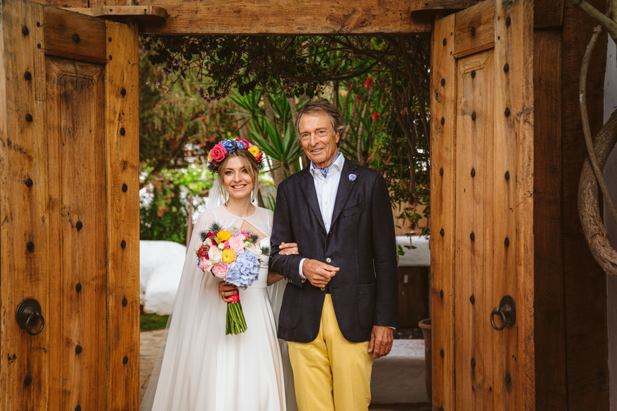 Go behind the scenes at Antonia & Birger's luxury, ultra-romantic Atzaro Ibiza wedding with a ceremony beside the water and epic party after dark.