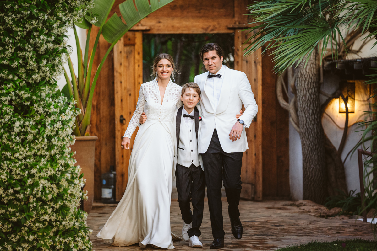 Go behind the scenes at Antonia & Birger's luxury, ultra-romantic Atzaro Ibiza wedding with a ceremony beside the water and epic party after dark.