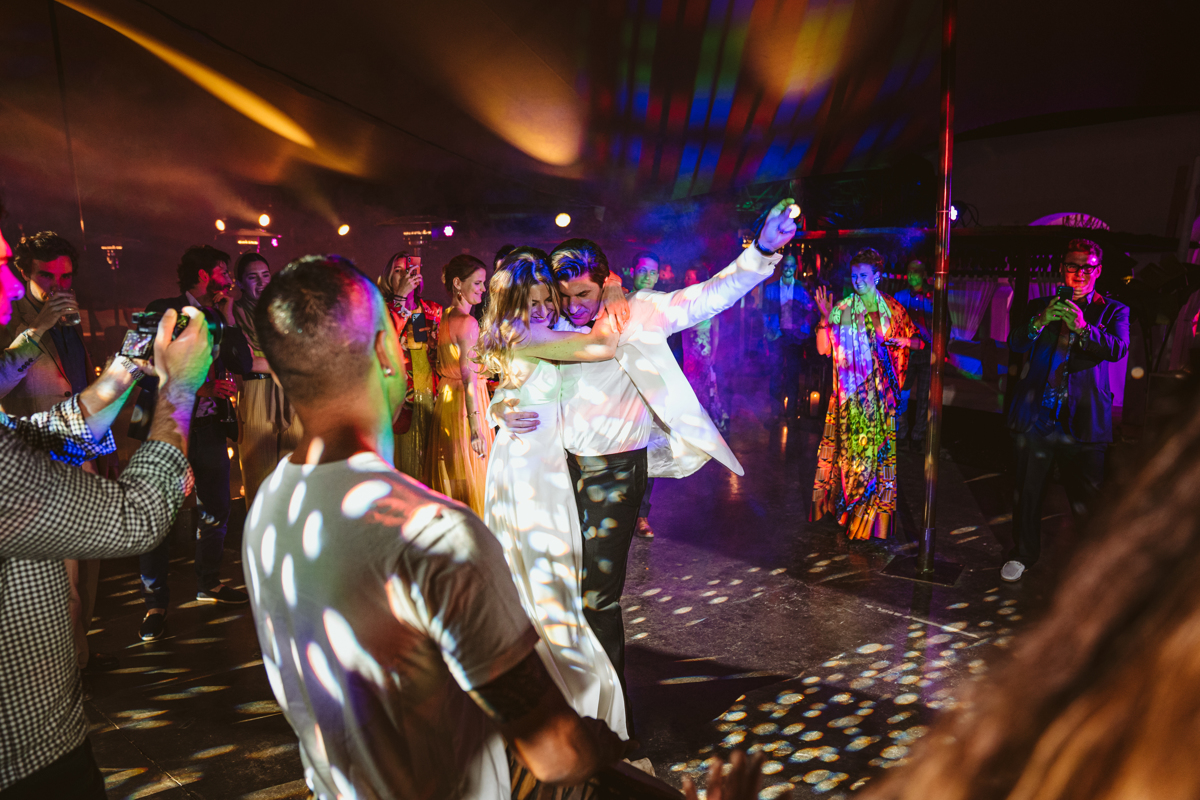 Go behind the scenes at Antonia & Birger's luxury, ultra-romantic Atzaro Ibiza wedding with a ceremony beside the water and epic party after dark.