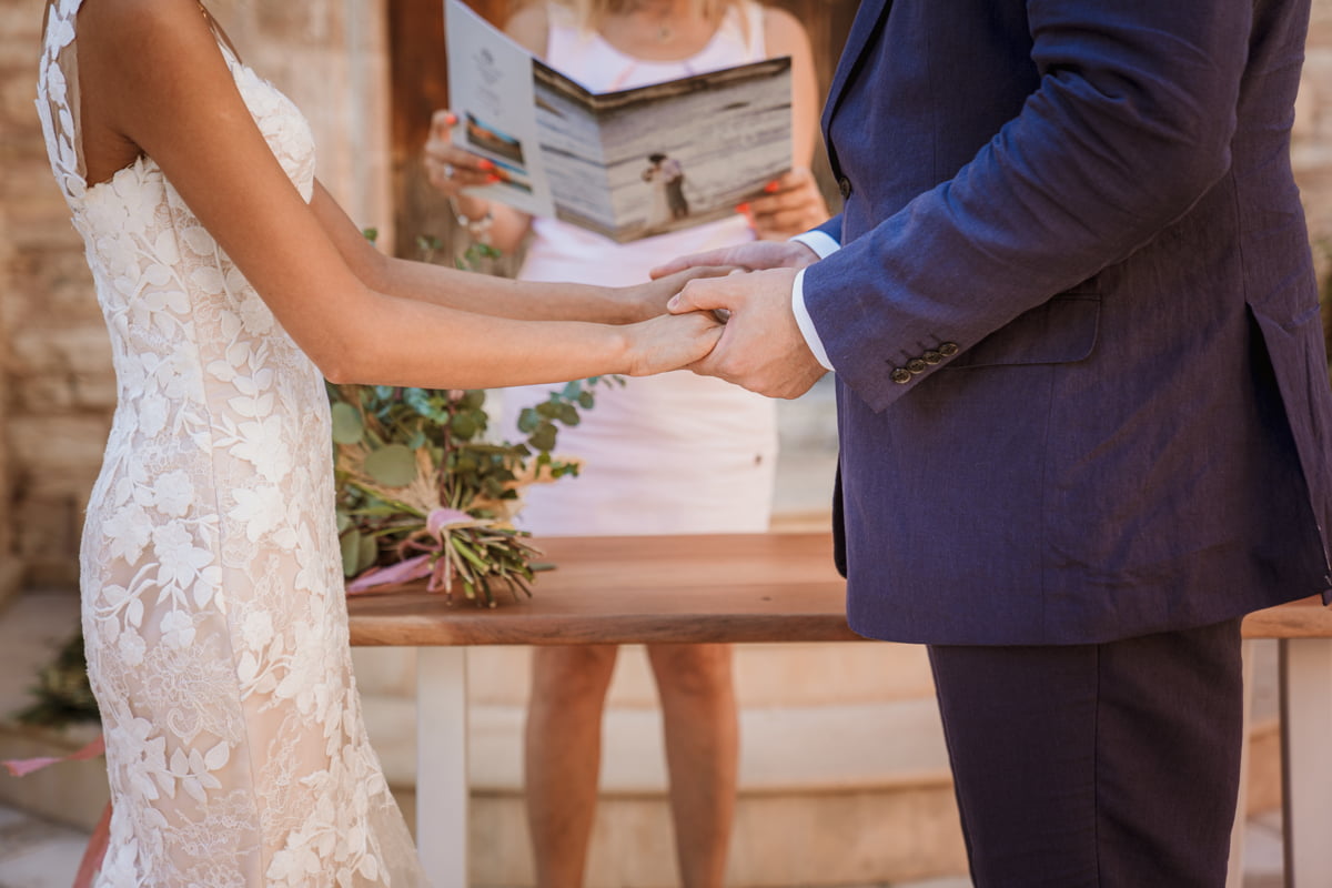 Emily and Chris get married at Minthis Hills in Cyprus
