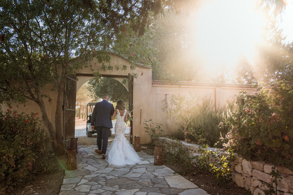 Emily and Chris get married at Minthis Hills in Cyprus