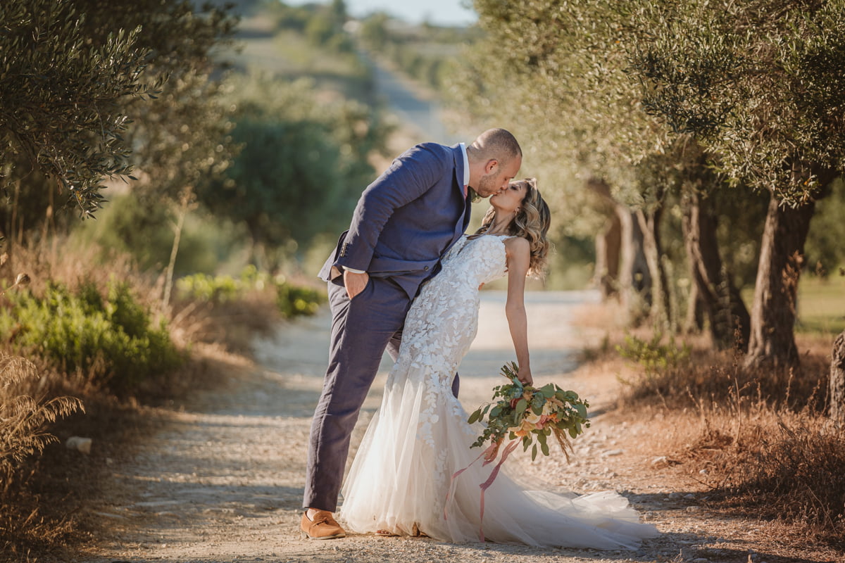 Emily and Chris get married at Minthis Hills in Cyprus