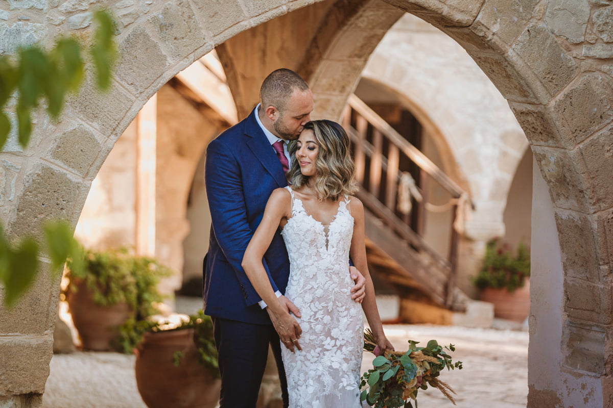 Emily and Chris get married at Minthis Hills in Cyprus