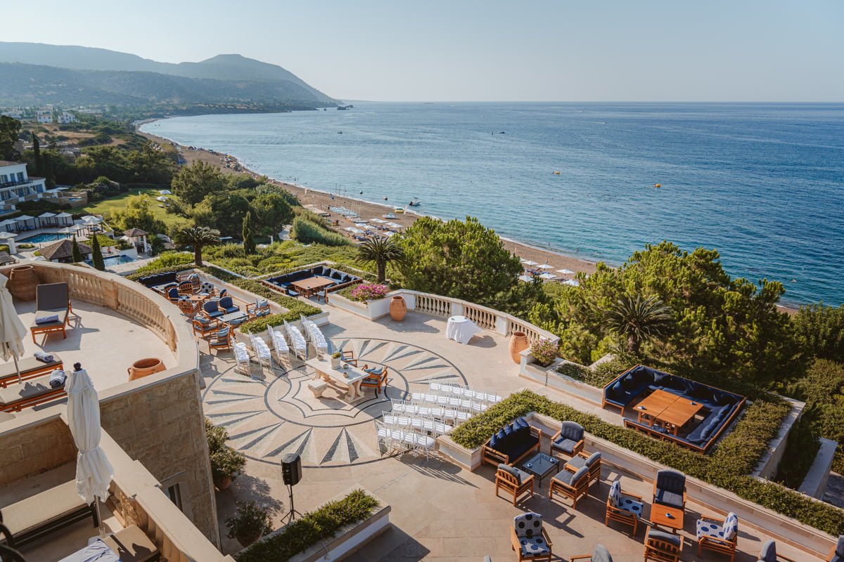 Get the inside look at Carly and Jack's dream wedding in Cyprus, captured by epic Anassa Hotel wedding photographer Beziique, and start planning your own!