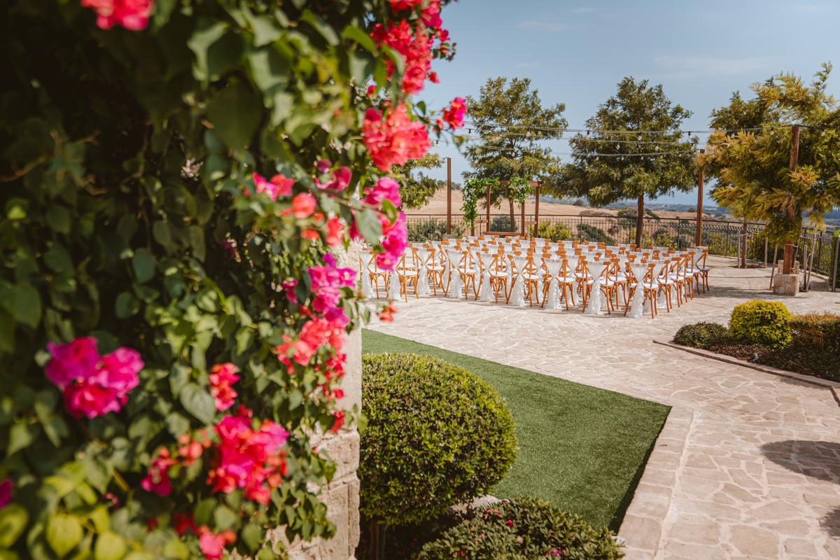 Get a sneak peek at Charlene and Ben's beautiful blush pink Liopetro wedding in Cyprus, captured by Beziique, their creative Kouklia wedding photographers.