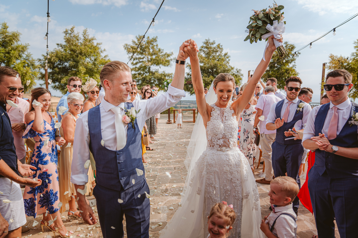 Ultimate Ways to Entertain Your Guests at Your Destination Wedding 20 Get a sneak peek at Charlene and Ben's beautiful blush pink Liopetro wedding in Cyprus, captured by Beziique, their creative Kouklia wedding photographers.