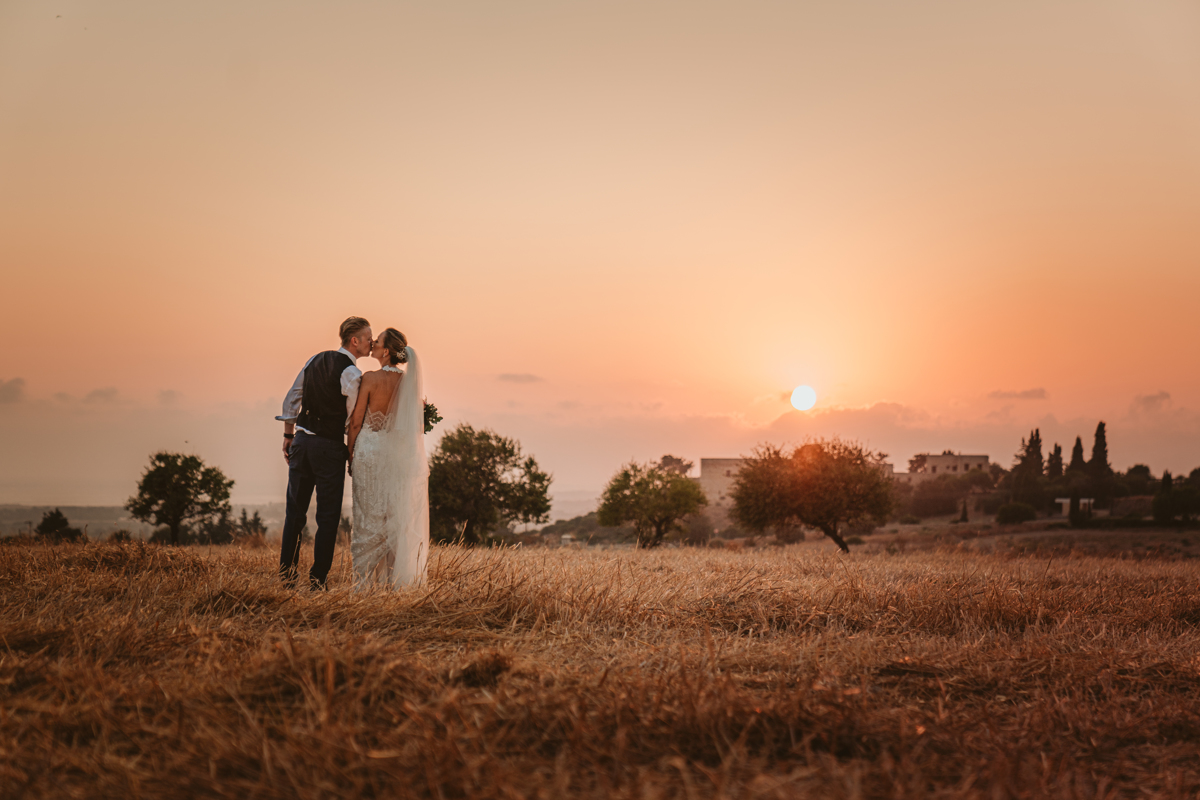 Get a sneak peek at Charlene and Ben's beautiful blush pink Liopetro wedding in Cyprus, captured by Beziique, their creative Kouklia wedding photographers.