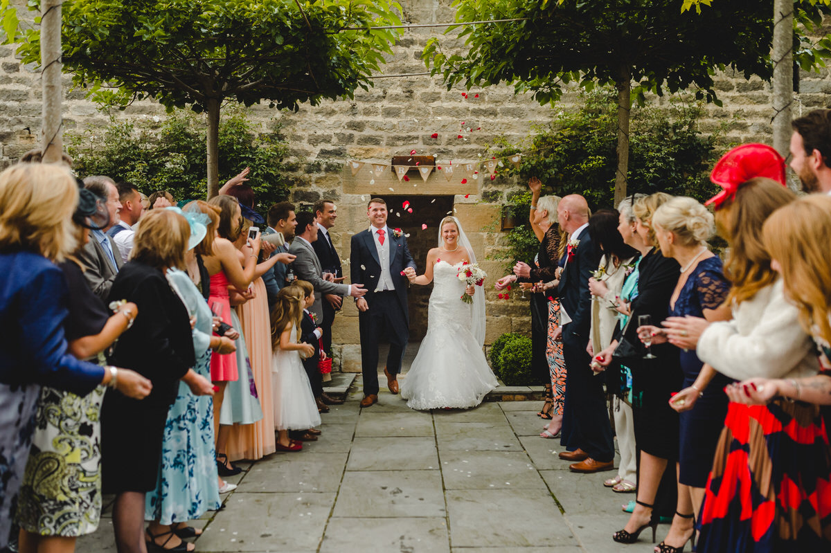 Here comes the bride
