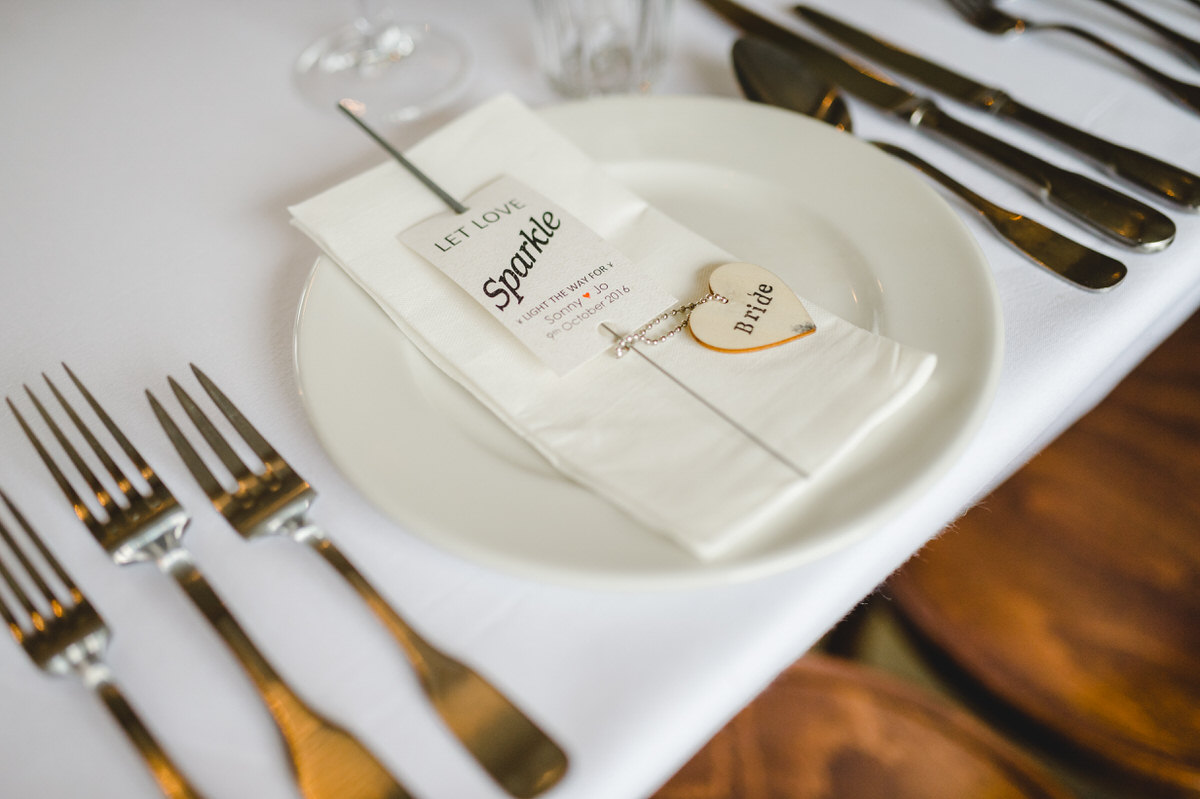 place setting at healey barn