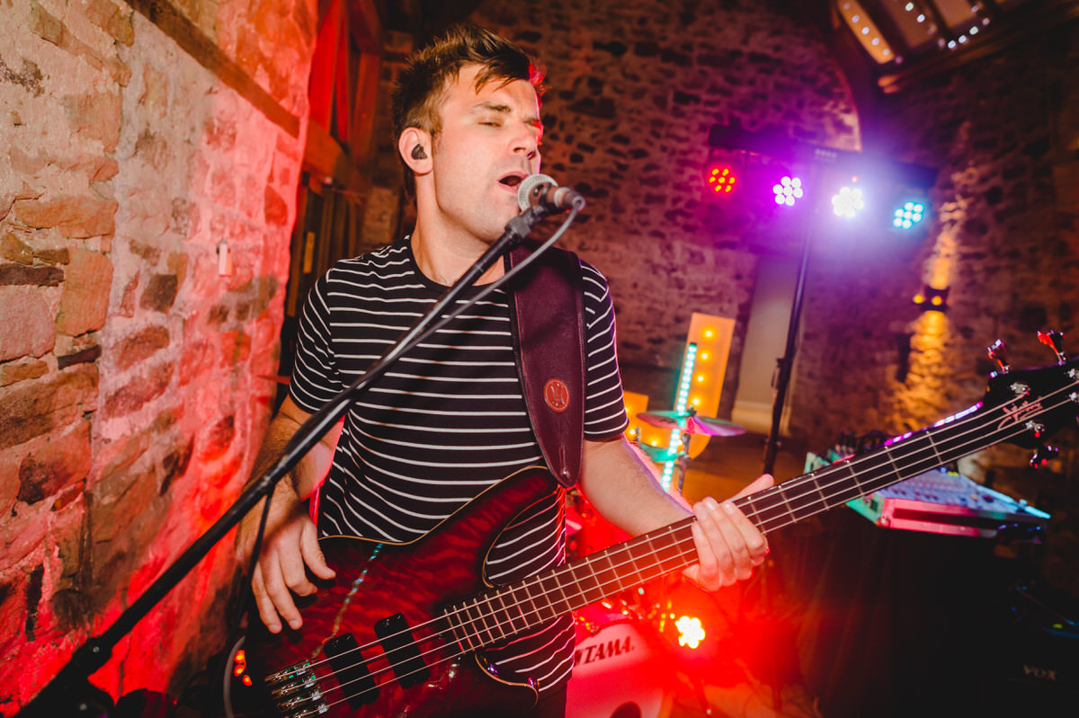 coyote bass player wedding reception