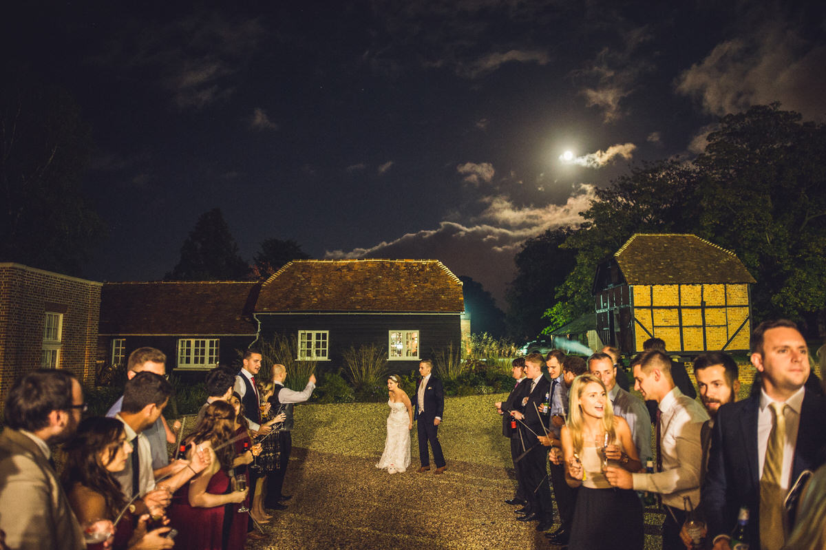 moonlight over the venue