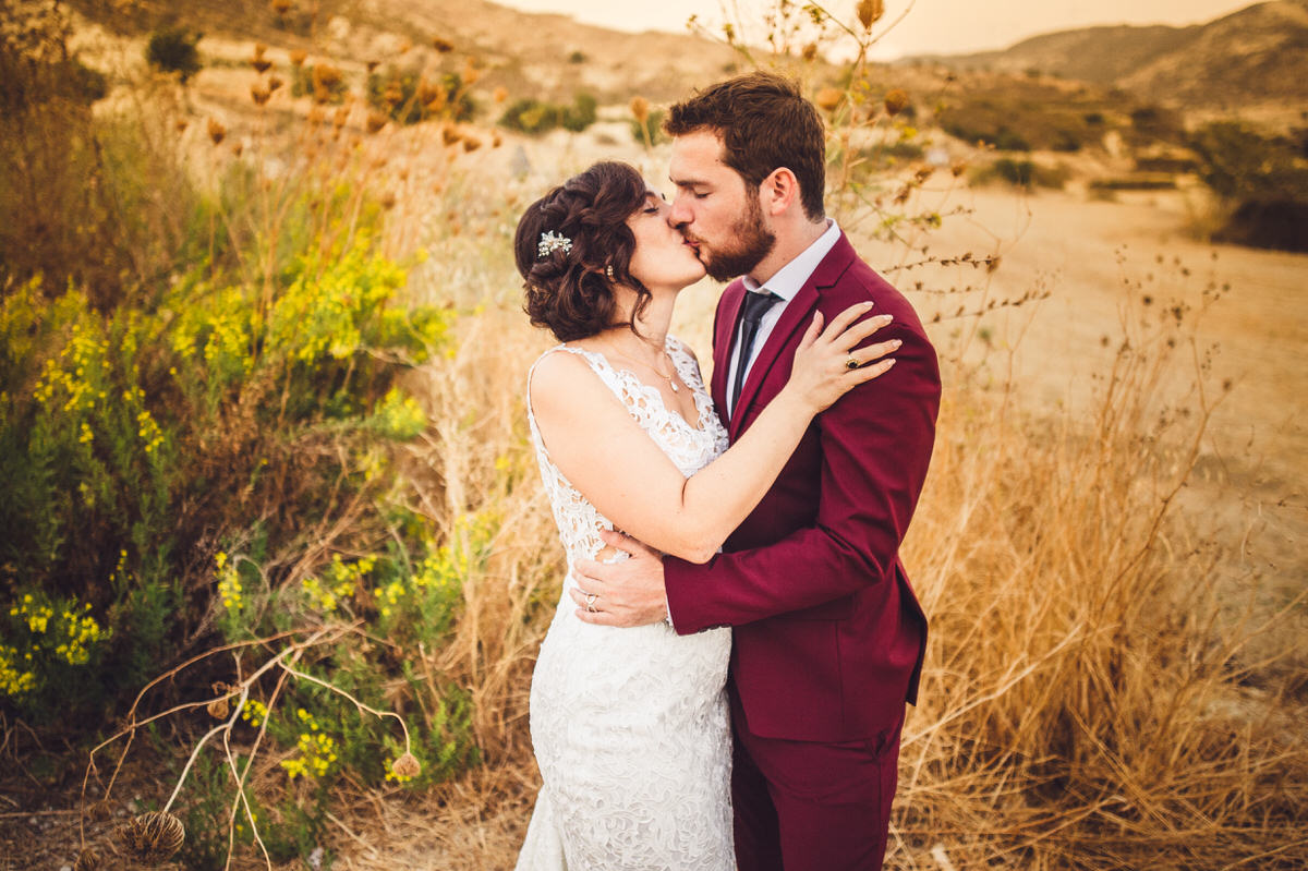 rustic field and a stolen kiss
