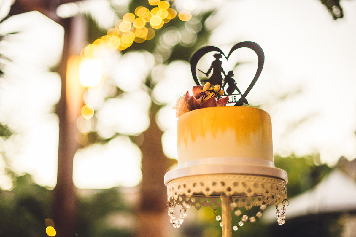 ombre cake design