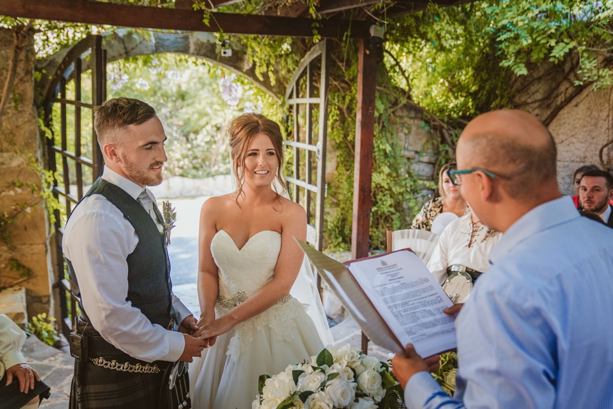 Get a behind-the-scenes look at Hannah and Keith's sun-kissed, laid-back wedding in Cyprus with Beziique, their epic Vasilias Cyprus wedding photographer.
