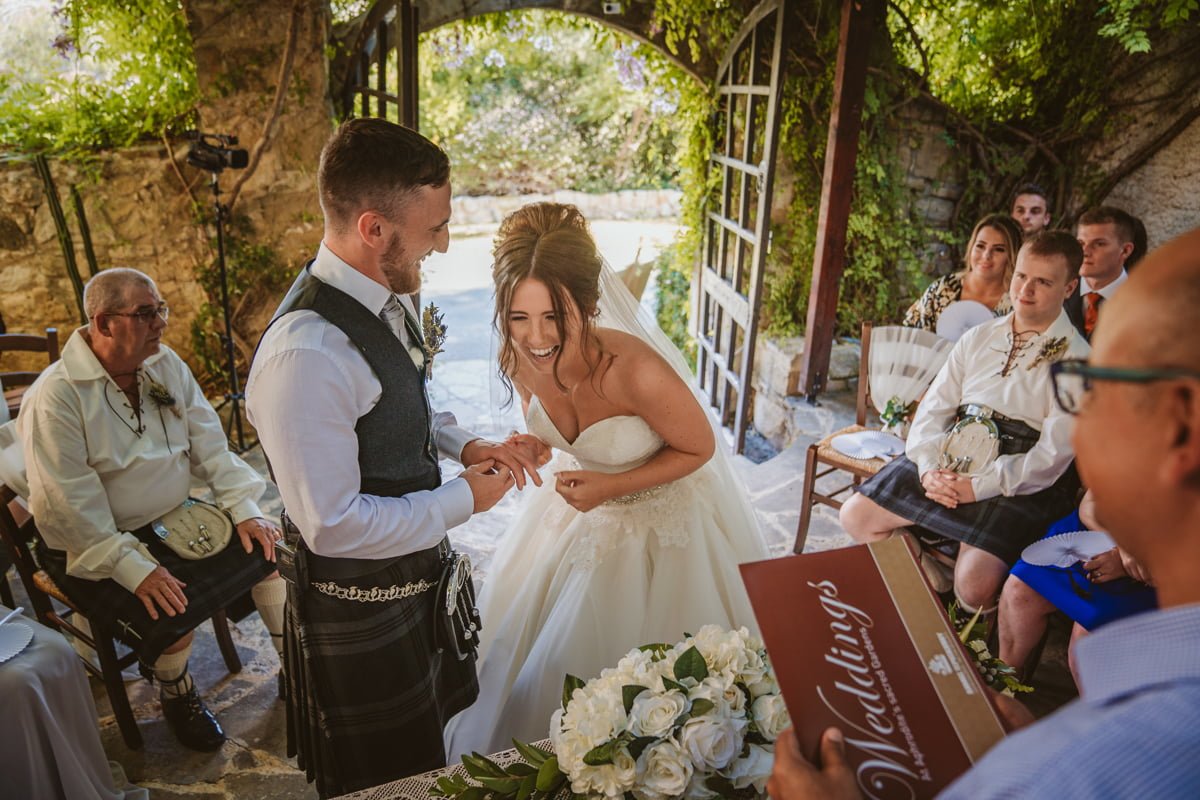 Get a behind-the-scenes look at Hannah and Keith's sun-kissed, laid-back wedding in Cyprus with Beziique, their epic Vasilias Cyprus wedding photographer.