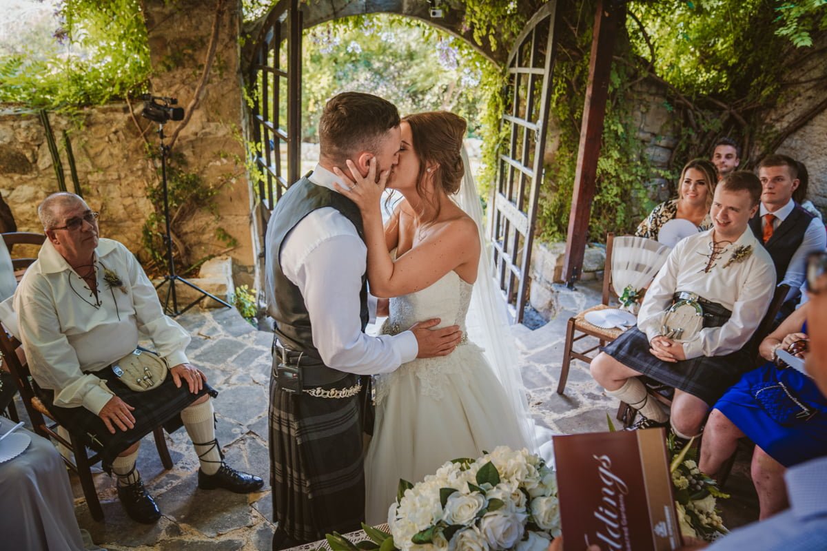 Get a behind-the-scenes look at Hannah and Keith's sun-kissed, laid-back wedding in Cyprus with Beziique, their epic Vasilias Cyprus wedding photographer.