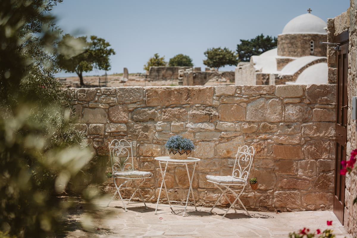 Fall feet first for Jess and Andy's Liopetro wedding in Cyprus, filled with sizzling sunsets and romantic smoke flares, captured by Kouklia wedding photographer