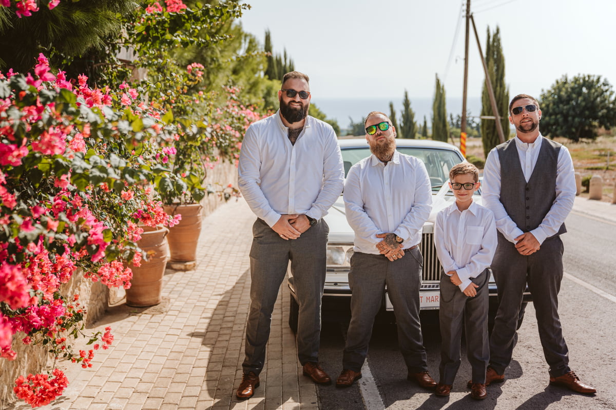 Fall feet first for Jess and Andy's Liopetro wedding in Cyprus, filled with sizzling sunsets and romantic smoke flares, captured by Kouklia wedding photographer