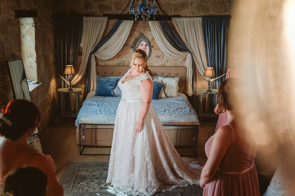 Fall feet first for Jess and Andy's Liopetro wedding in Cyprus, filled with sizzling sunsets and romantic smoke flares, captured by Kouklia wedding photographer