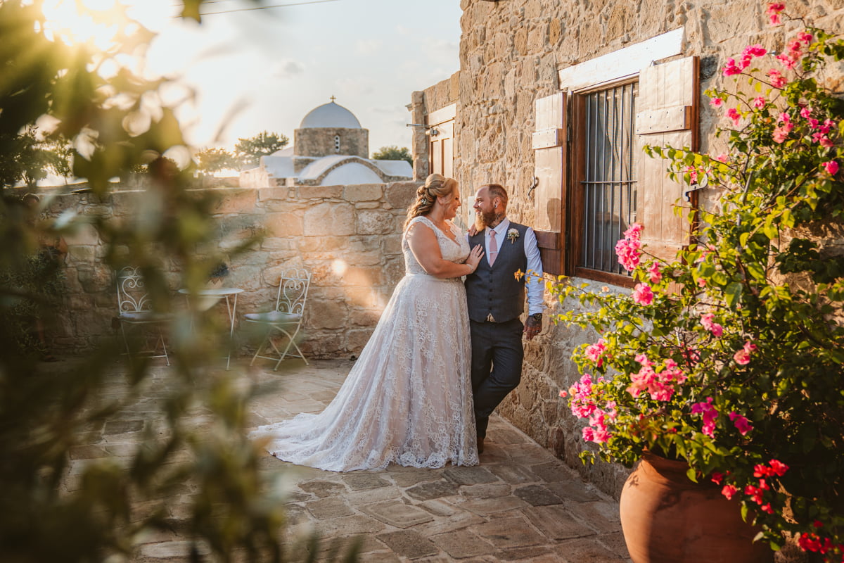 Fall feet first for Jess and Andy's Liopetro wedding in Cyprus, filled with sizzling sunsets and romantic smoke flares, captured by Kouklia wedding photographer