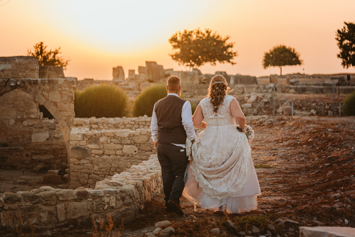 Fall feet first for Jess and Andy's Liopetro wedding in Cyprus, filled with sizzling sunsets and romantic smoke flares, captured by Kouklia wedding photographer
