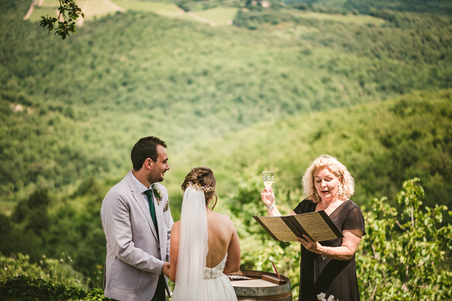 If you're planning a wedding in Tuscany or dreaming of a destination big day, don't miss this couple's Livernano Estate Wedding, inspired by Italian wine...