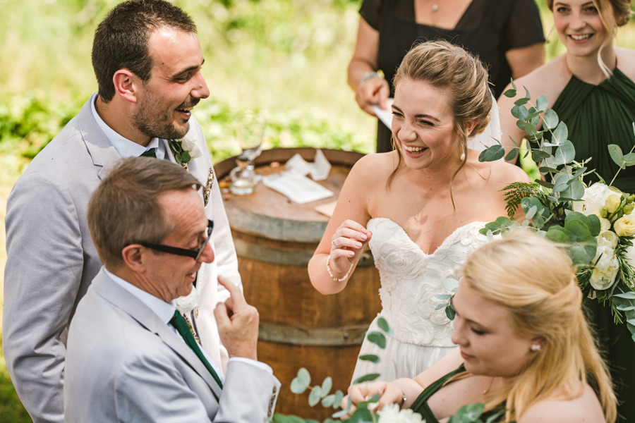 If you're planning a wedding in Tuscany or dreaming of a destination big day, don't miss this couple's Livernano Estate Wedding, inspired by Italian wine...