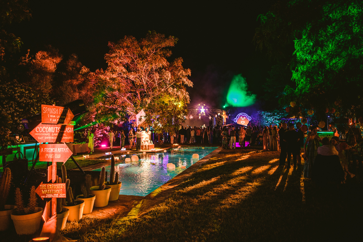 As this couple's Ibiza wedding photographer, we went on a five-day adventure with a beach ceremony and jungle festival reception. Prepare to be inspired...
