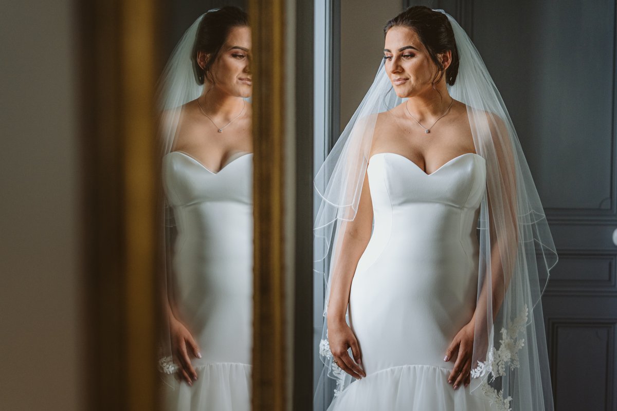 Lauren & Josh's Whimsical White Escape to the Chateau Wedding 8 Fall for this breathtaking France wedding, featuring a woodland ceremony and the best party ever, captured by their Escape to the Chateau wedding photographers