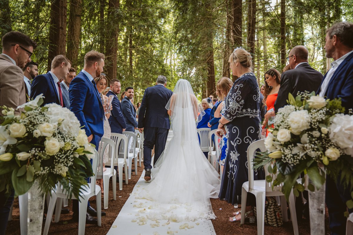 Lauren & Josh's Whimsical White Escape to the Chateau Wedding 19 Fall for this breathtaking France wedding, featuring a woodland ceremony and the best party ever, captured by their Escape to the Chateau wedding photographers