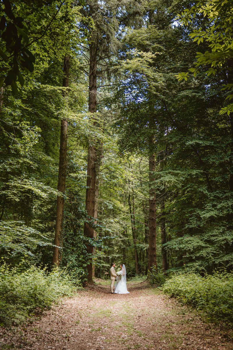 Fall for this breathtaking France wedding, featuring a woodland ceremony and the best party ever, captured by their Escape to the Chateau wedding photographers