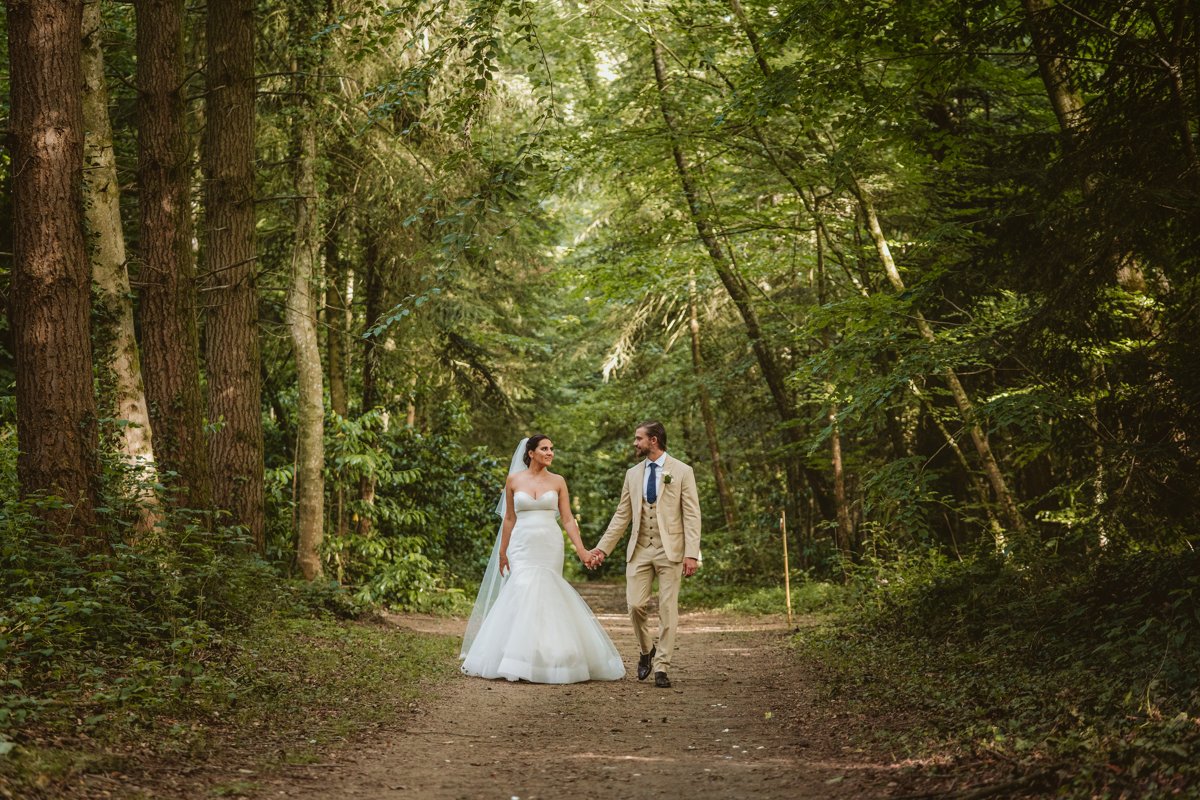 Lauren & Josh's Whimsical White Escape to the Chateau Wedding 28 Fall for this breathtaking France wedding, featuring a woodland ceremony and the best party ever, captured by their Escape to the Chateau wedding photographers