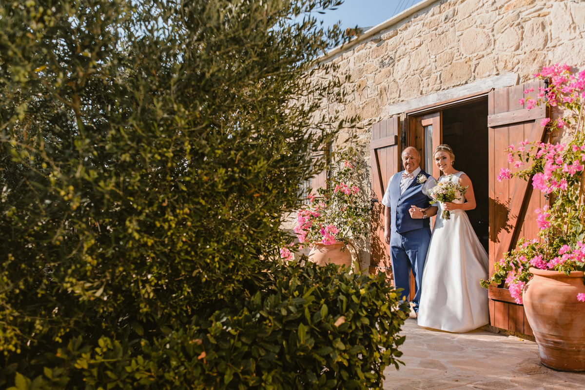 Nicola and Joel fell head over heels for Liopetro Venue for their destination wedding in Cyprus. Find inspiration and tips for your own wedding abroad here. Beziique Cyprus Wedding Photographer Liopetro