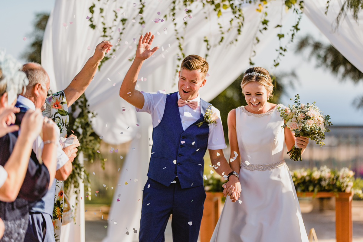 Nicola and Joel fell head over heels for Liopetro Venue for their destination wedding in Cyprus. Find inspiration and tips for your own wedding abroad here.