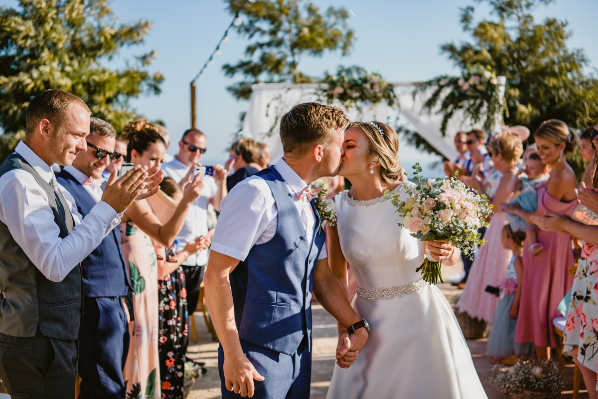 Nicola and Joel fell head over heels for Liopetro Venue for their destination wedding in Cyprus. Find inspiration and tips for your own wedding abroad here.