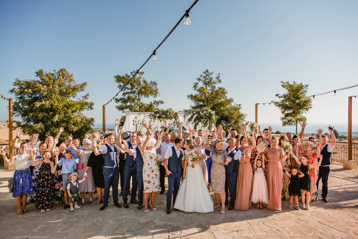 Nicola and Joel fell head over heels for Liopetro Venue for their destination wedding in Cyprus. Find inspiration and tips for your own wedding abroad here.