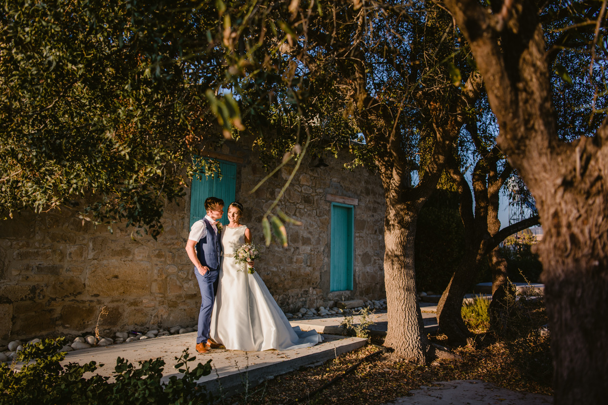 Nicola and Joel fell head over heels for Liopetro Venue for their destination wedding in Cyprus. Find inspiration and tips for your own wedding abroad here. Beziique Cyprus Wedding Photographer