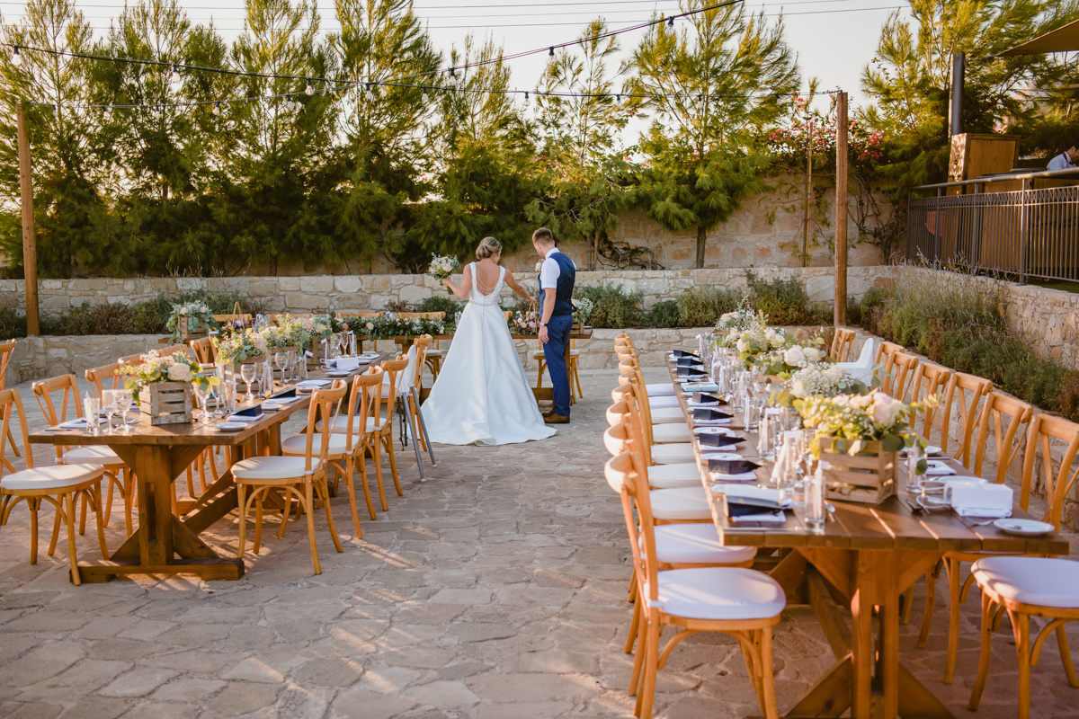 Nicola and Joel fell head over heels for Liopetro Venue for their destination wedding in Cyprus. Find inspiration and tips for your own wedding abroad here.