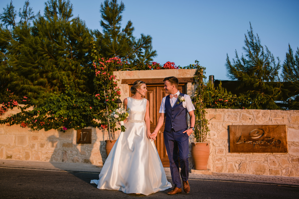 Nicola and Joel fell head over heels for Liopetro Venue for their destination wedding in Cyprus. Find inspiration and tips for your own wedding abroad here. Beziique Cyprus Wedding Photographer