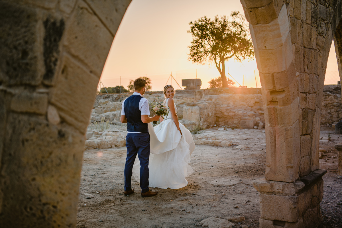 Nicola and Joel fell head over heels for Liopetro Venue for their destination wedding in Cyprus. Find inspiration and tips for your own wedding abroad here.