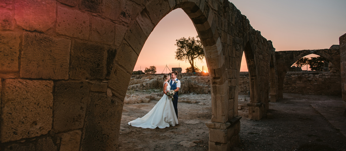 Nicola and Joel fell head over heels for Liopetro Venue for their destination wedding in Cyprus. Find inspiration and tips for your own wedding abroad here.