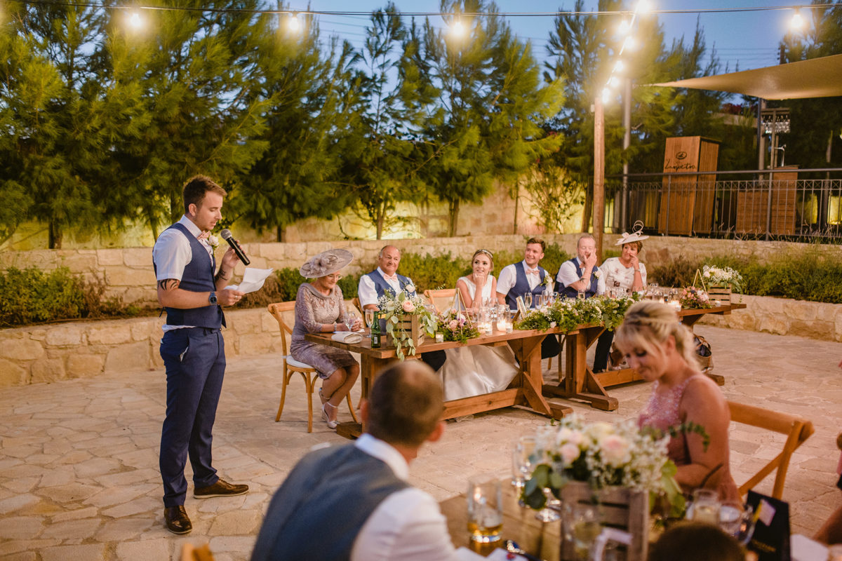 Nicola and Joel fell head over heels for Liopetro Venue for their destination wedding in Cyprus. Find inspiration and tips for your own wedding abroad here. Beziique Cyprus Wedding Photographer Liopetro