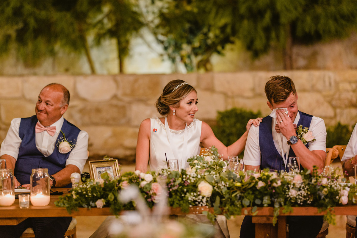 Nicola and Joel fell head over heels for Liopetro Venue for their destination wedding in Cyprus. Find inspiration and tips for your own wedding abroad here. Beziique Cyprus Wedding Photographer Liopetro