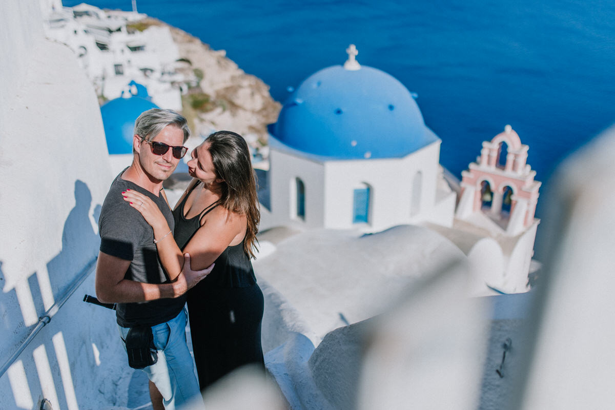 santorini destination wedding beziique