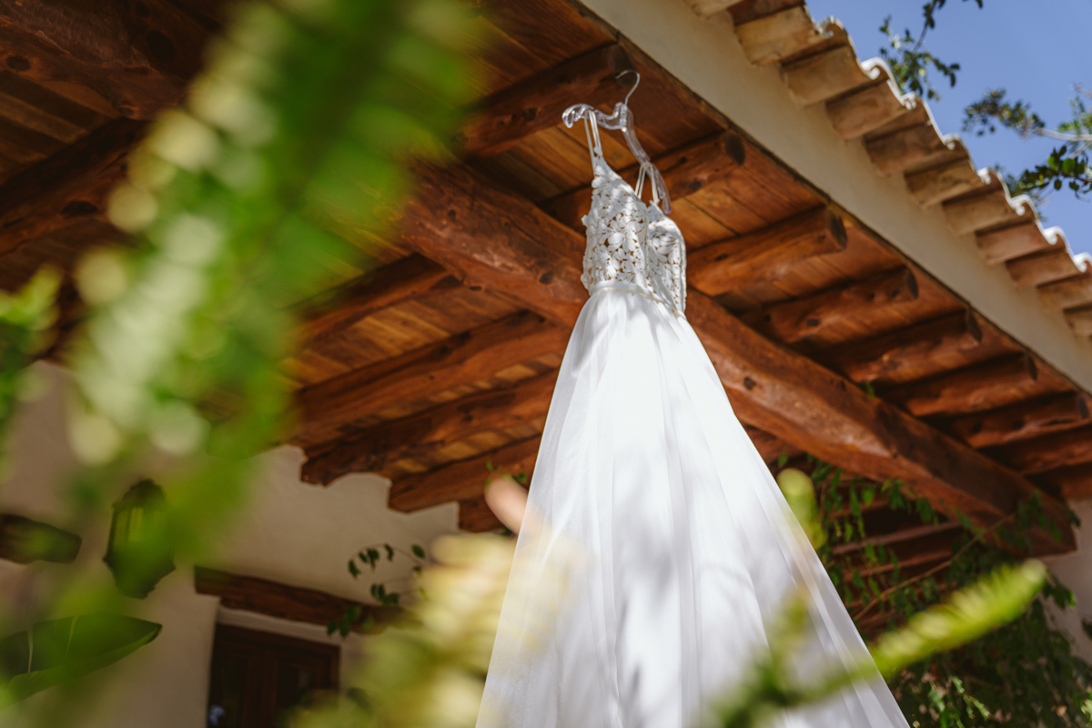 Iain & Sophie's Enchanting White Agroturismo Can Gall Ibiza Wedding 4