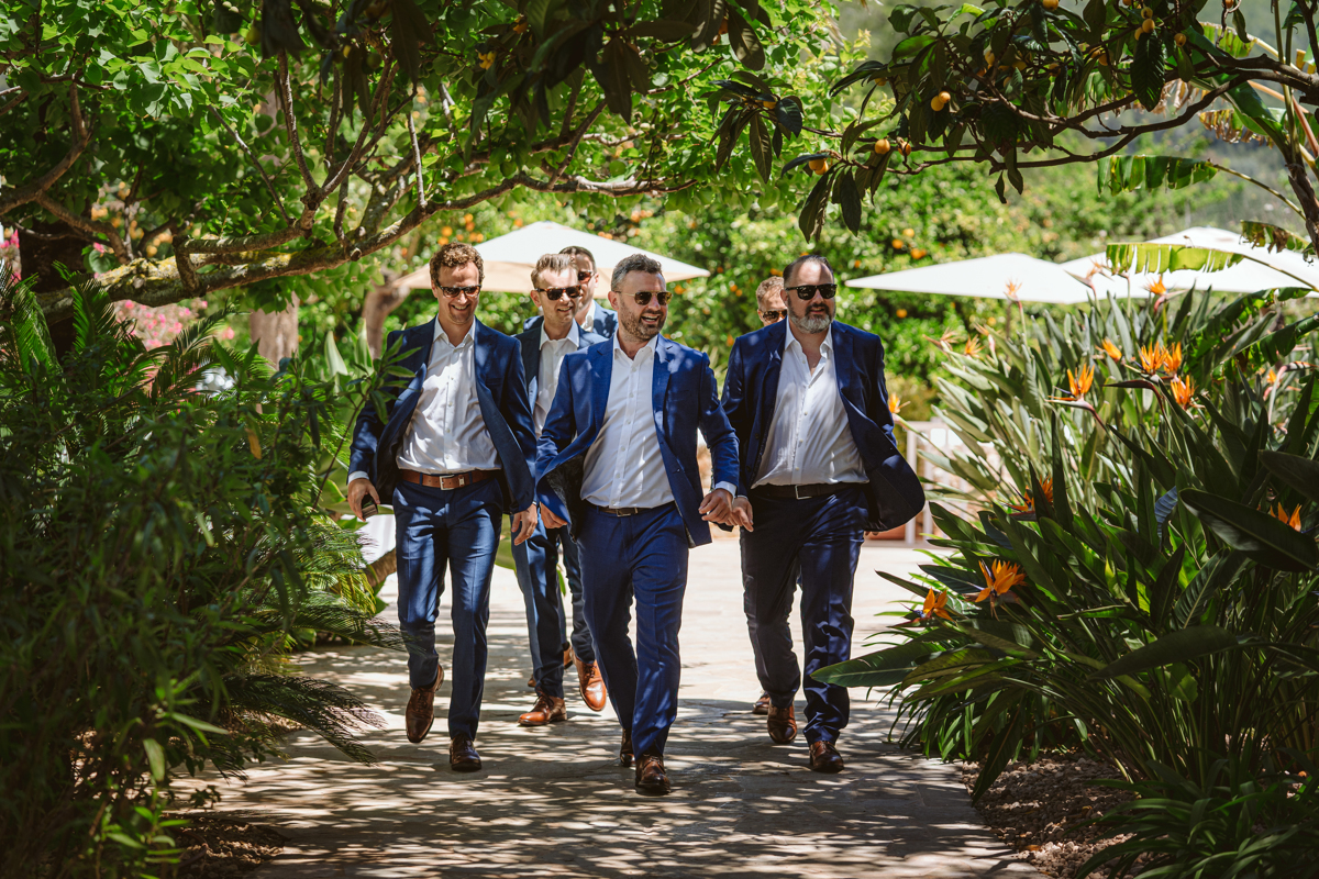 Iain & Sophie's Enchanting White Agroturismo Can Gall Ibiza Wedding 9